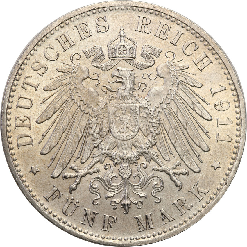 Niemcy, Bawaria. 5 Marek 1911 D